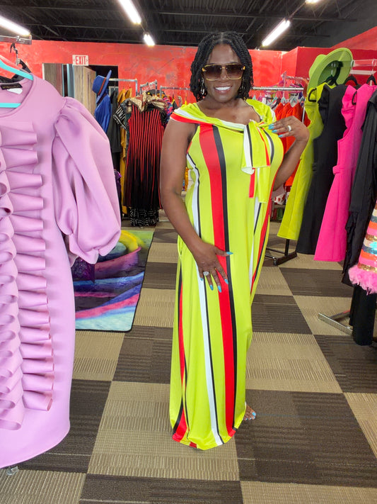 Color Block Sundress
