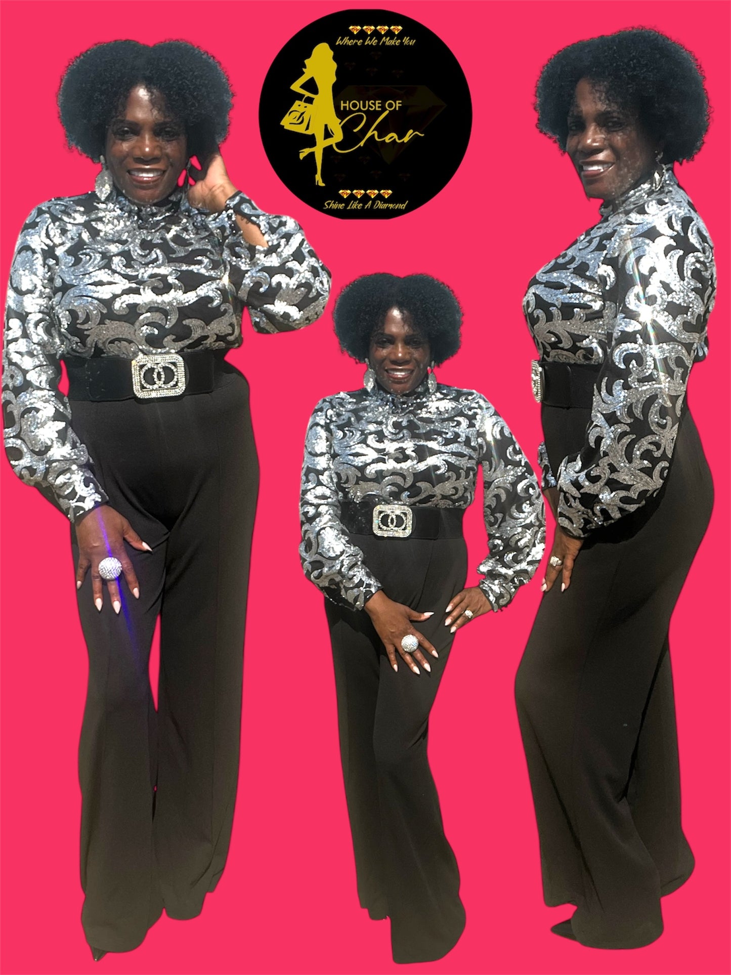 Sequins Jumpsuit