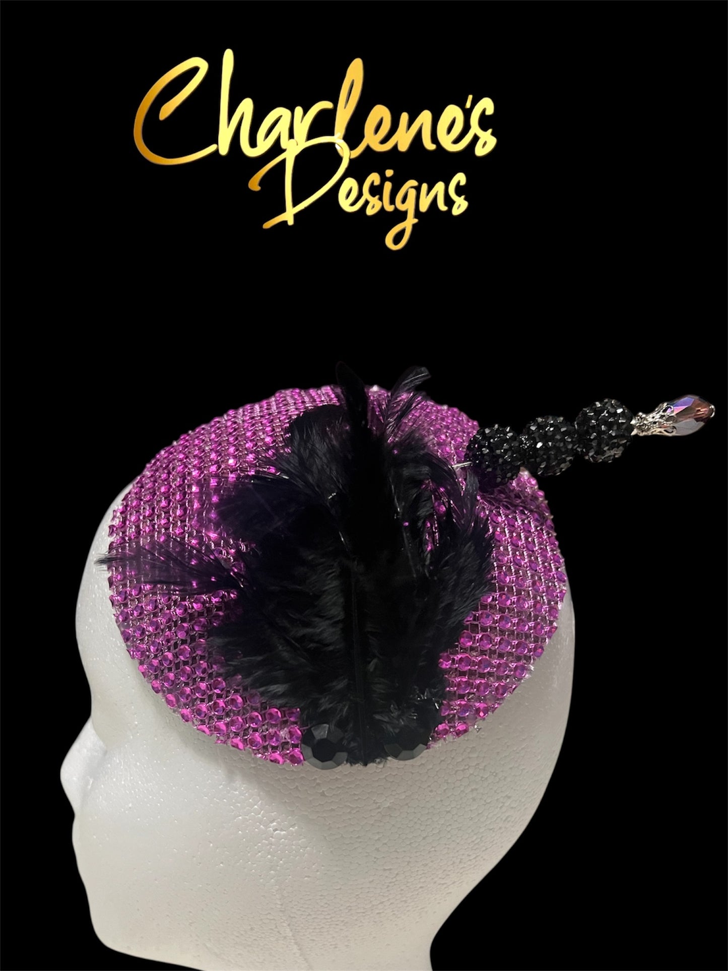 Bling Feather Fascinator