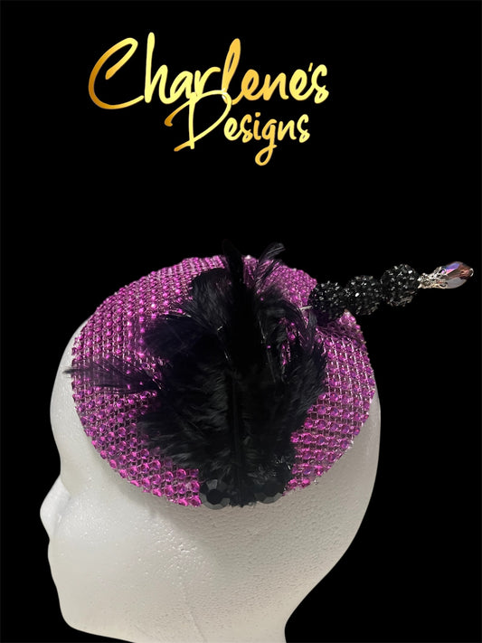 Bling Feather Fascinator
